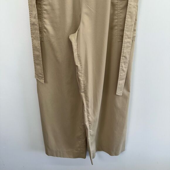 Spiegel Women’s Vintage Strapless Khaki Jumpsuit Matching Oversized Cropped Jack - Picture 14 of 16